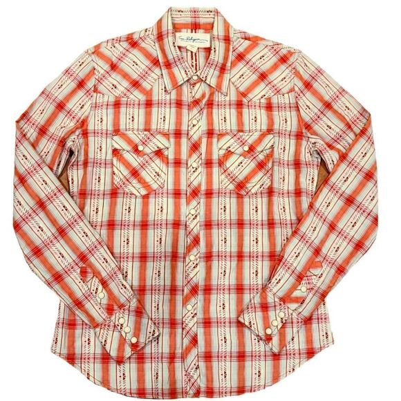 True Religion Lonestar Western Peral Snap Front Closure Longsleeve Shirt | L - Picture 1 of 11